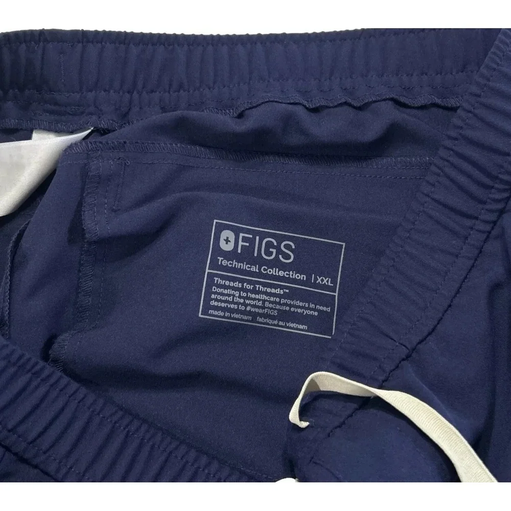 Figs Men's Tansen Jogger‎ 2.0 Scrub Pants Size 2XL Regular Blue MXXSW2004